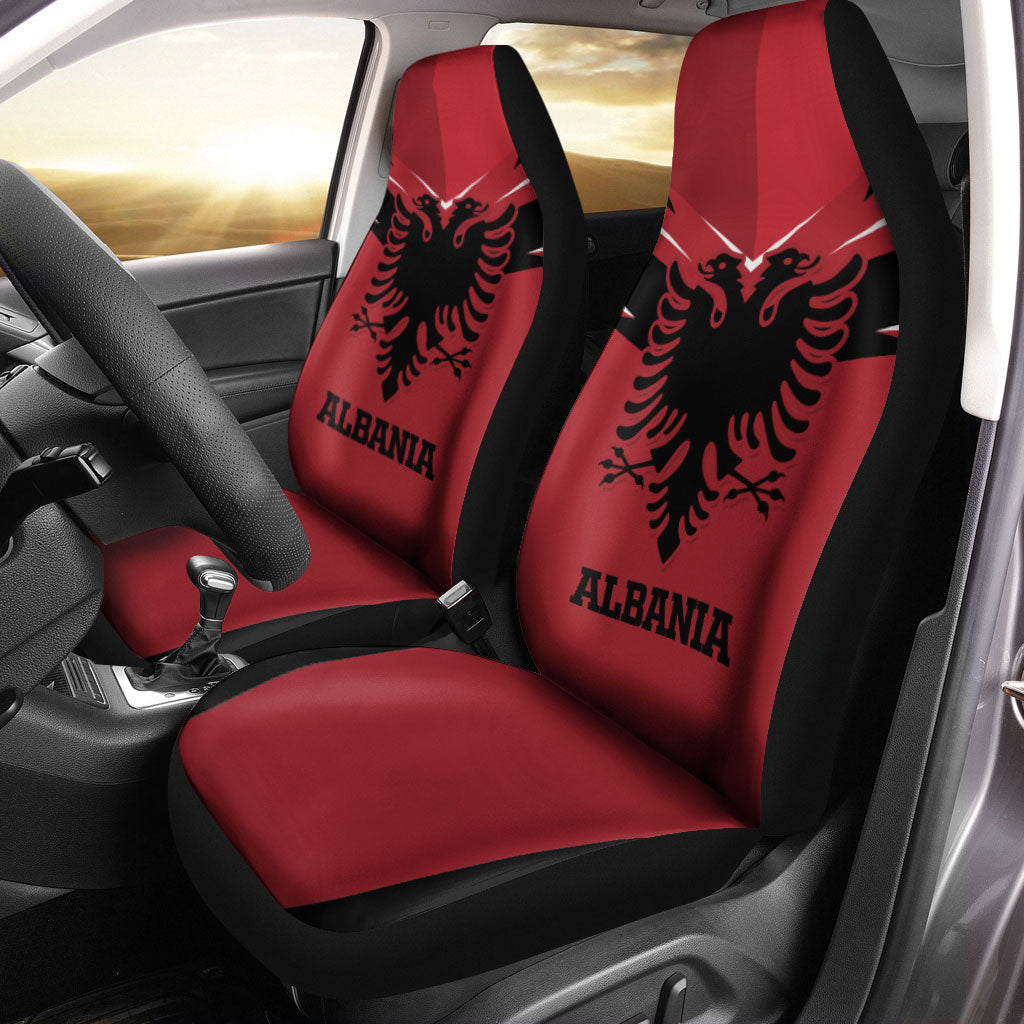 Albania Pride Car Seat Covers LT12 - Wonder Print Shop