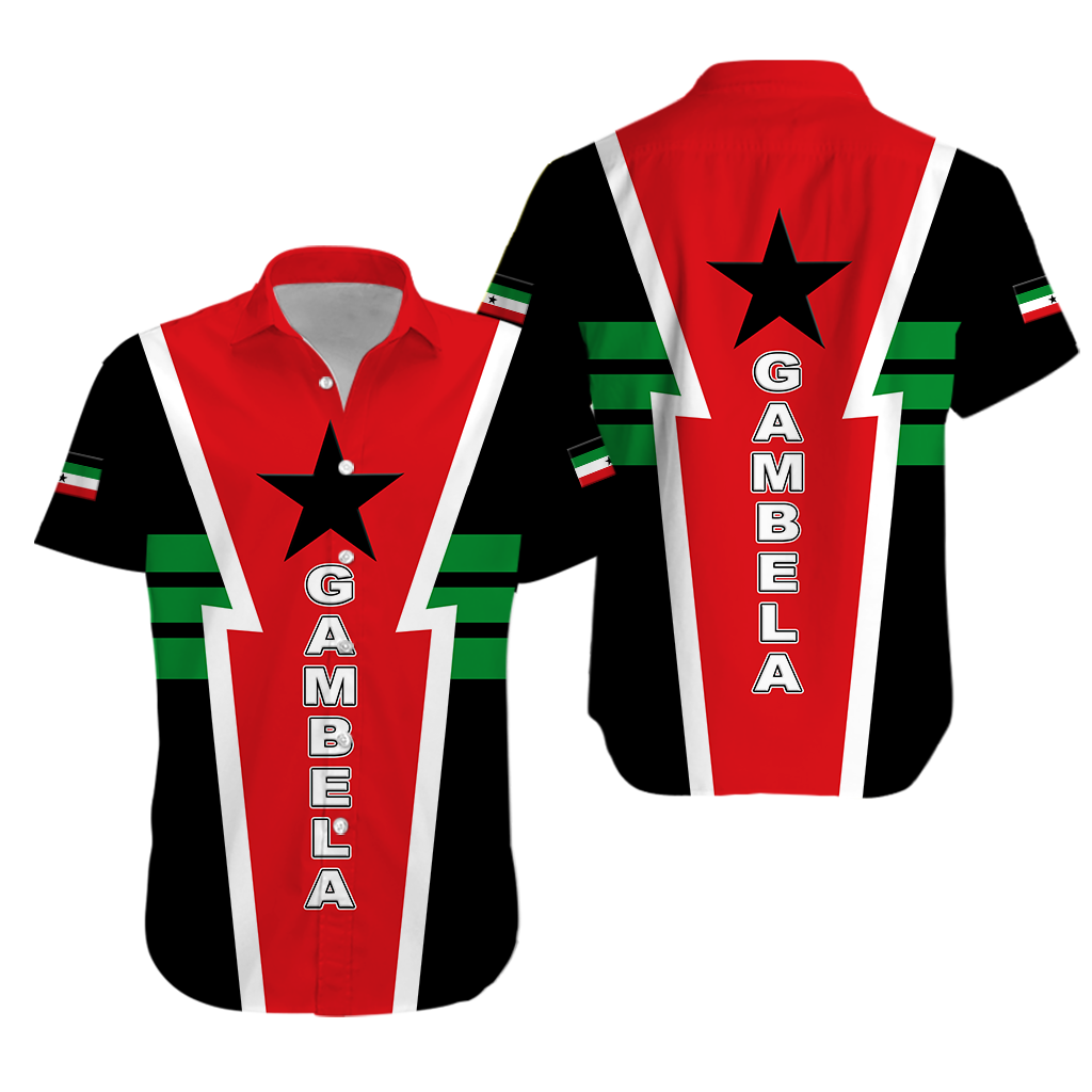 Gambela Region Legend Ethiopia Hawaiian Shirt LT12 - Wonder Print Shop
