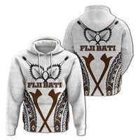 Fiji Bati Tapa Pattern Hoodie LT12 - Wonder Print Shop