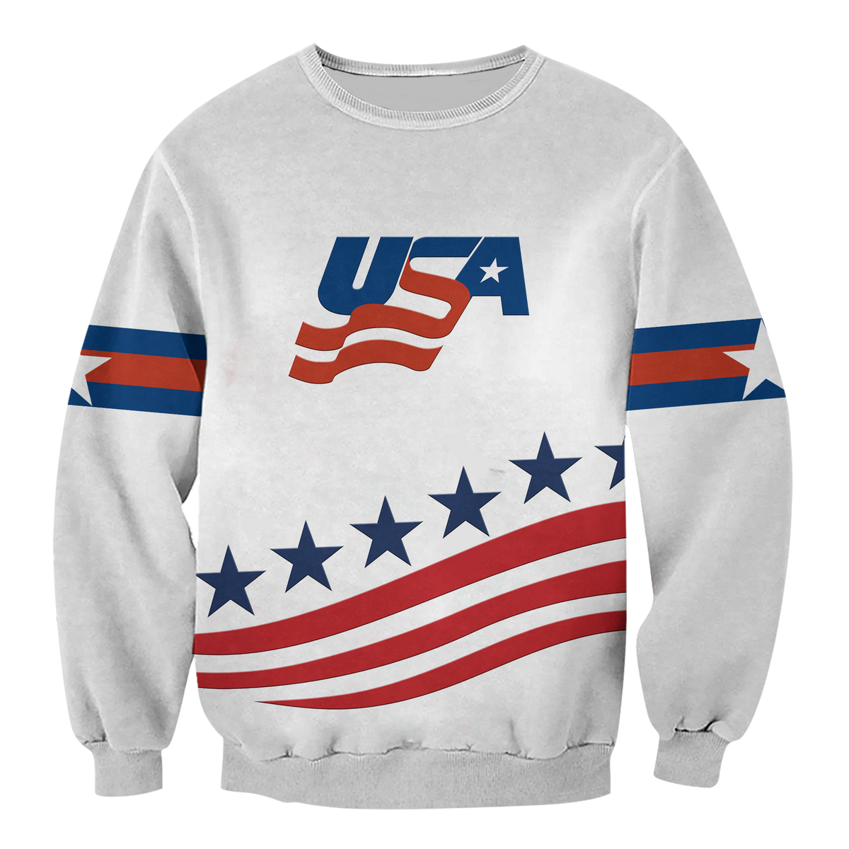 (Custom Personalised) USA Hockey Pride Sweatshirt LT12 - Wonder Print Shop
