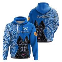 Scottish Terrier With Thistle Hoodie LT12 - Wonder Print Shop