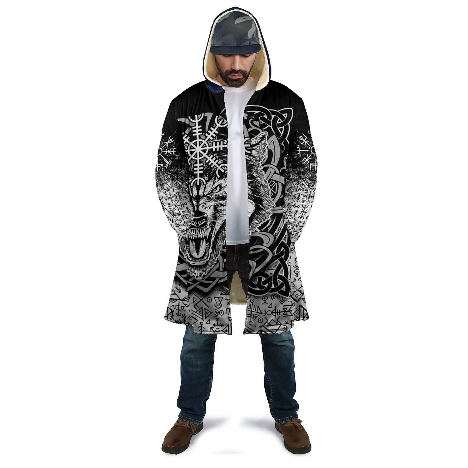 viking-wolf-with-vegvisir-art-cloak