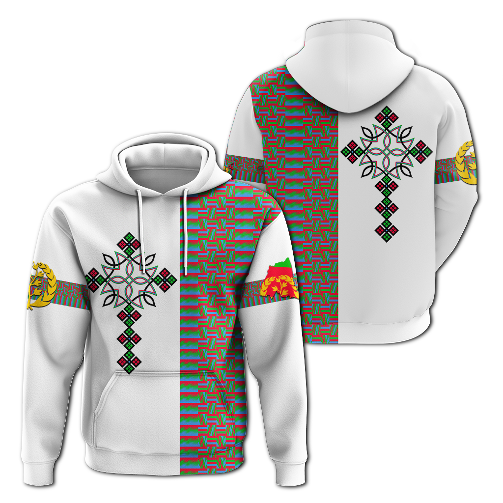 Eritrea Art Cross Hoodie LT12 - Wonder Print Shop