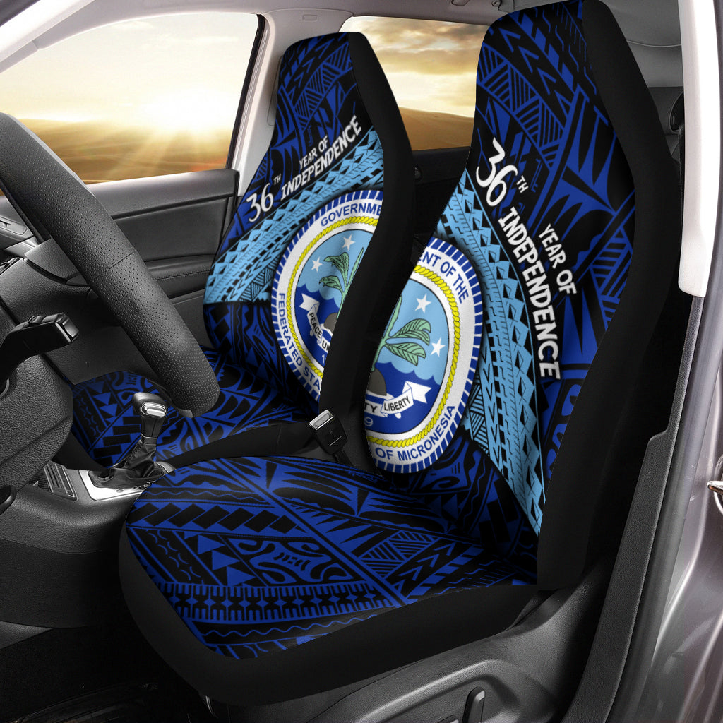 FSM 36th Year Of Independence Car Seat Covers - LT2 - Wonder Print Shop