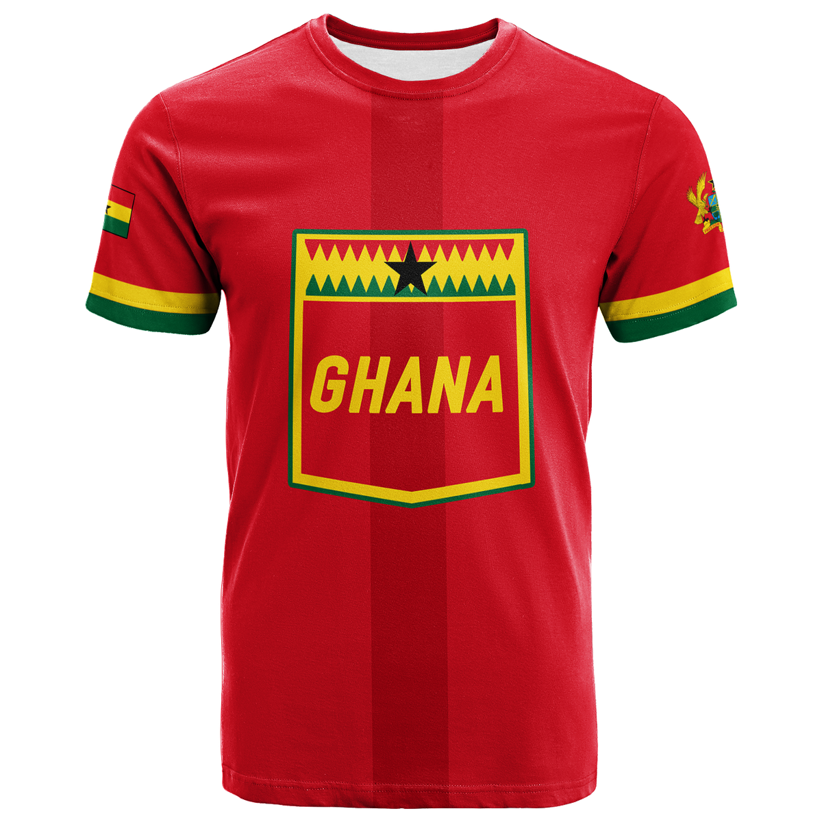 Custom Ghana Football 2022 Champions Pride T Shirt LT12 - Wonder Print Shop
