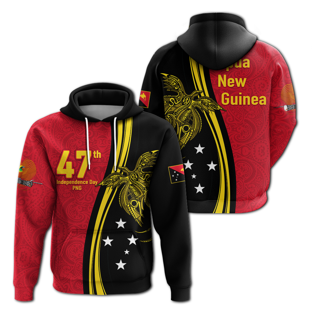 Papua New Guinea Independence Anniversary Polynesian Tribal Hoodie LT12 - Wonder Print Shop