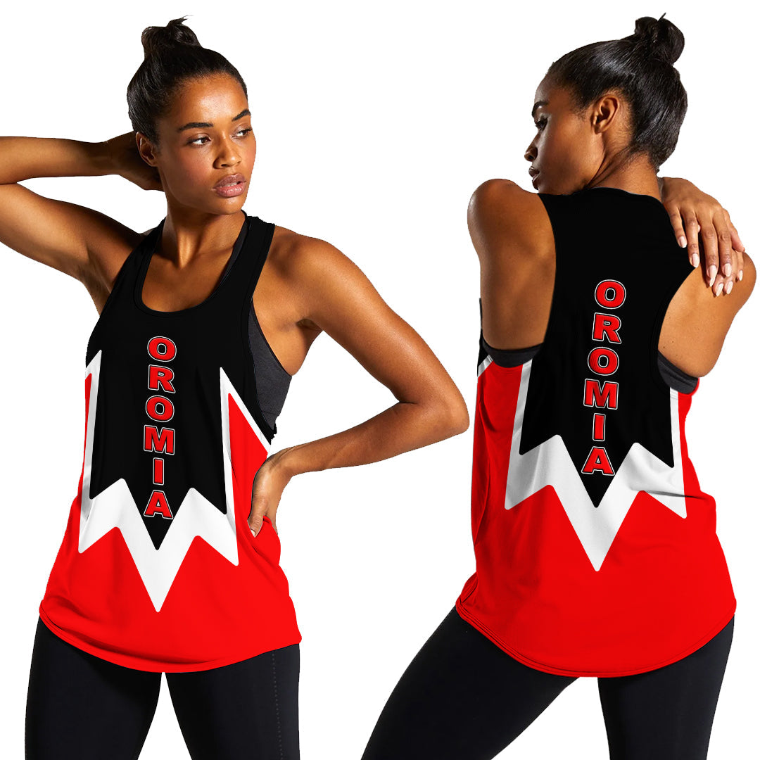 Oromia Region Legend Ethiopia Women Tank Top LT12 - Wonder Print Shop