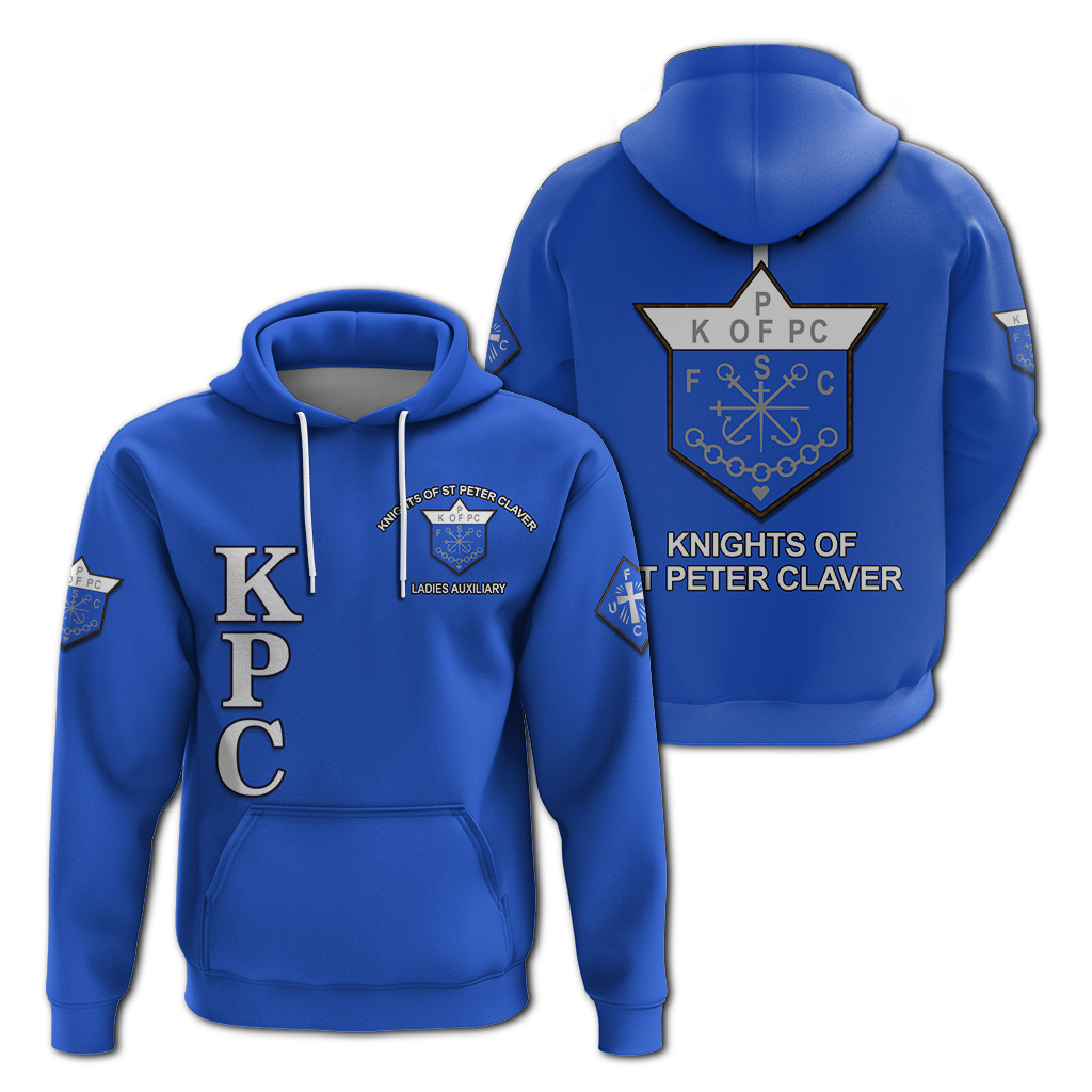 Knights of Peter Claver and Ladies Auxiliary Hoodie LT12 - Wonder Print Shop