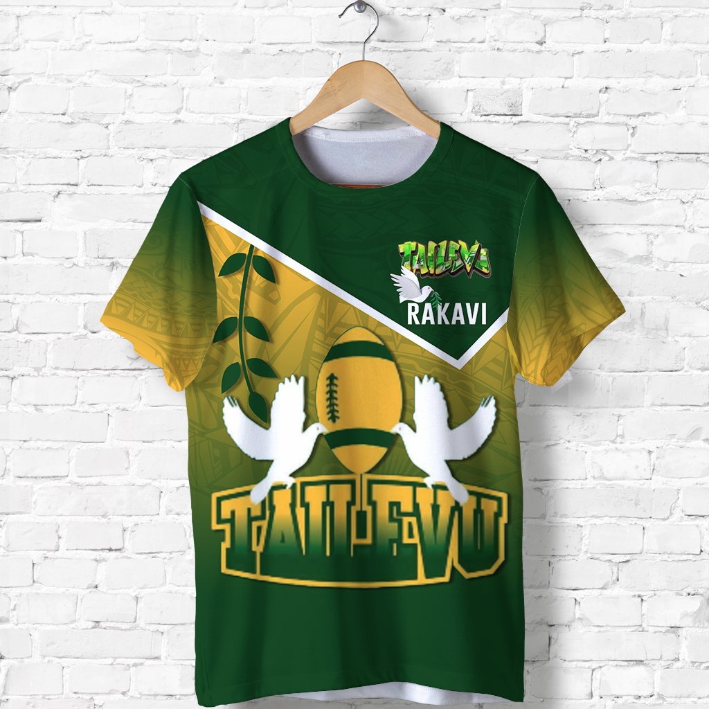 Tailevu Rugby Union Fiji Islands T Shirt LT4 - Wonder Print Shop