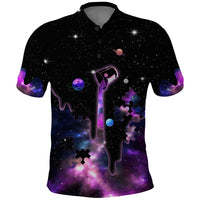 Autism Awareness Month Neurodiversity Galaxy Style Polo Shirt TS07 - Wonder Print Shop