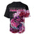 (Custom Personalised) Bass Fishing Pink Baseball Jersey LT9 - Wonder Print Shop