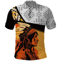 Native American Warrior Arrow Dreamcatcher African Pattern Polo Shirt - Wonder Print Shop