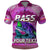 Custom Bass Fishing is Life Hook Sport Largemouth Pink Polo Shirt - Wonder Print Shop