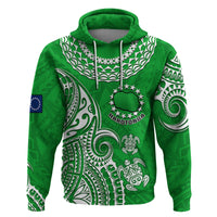 Custom Rarotonga Cook Islands Polynesian Turtle ArHoodie - Wonder Print Shop