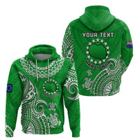 Custom Rarotonga Cook Islands Polynesian Turtle ArHoodie - Wonder Print Shop
