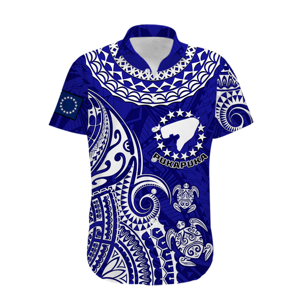 (Custom Personalised) Pukapuka Cook Islands Polynesian Turtle Art Hawaiian Shirt - Wonder Print Shop