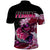 Largemouth Bass Fishing Polo Shirt Pink - Wonder Print Shop