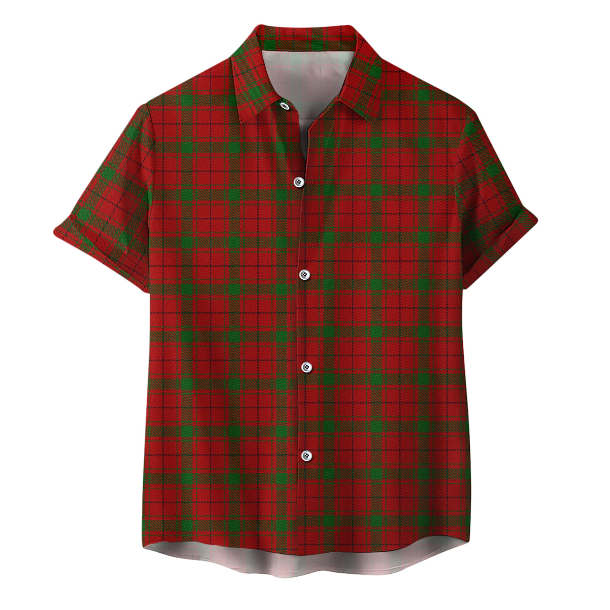 scottish-maccullough-clan-tartan-hawaiian-shirt