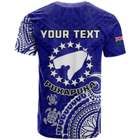Custom Pukapuka Cook Islands Polynesian Turtle Art T Shirt - Wonder Print Shop