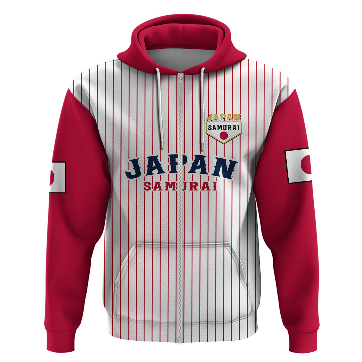 Japan 2023 Baseball Simple Style Hoodie - Wonder Print Shop
