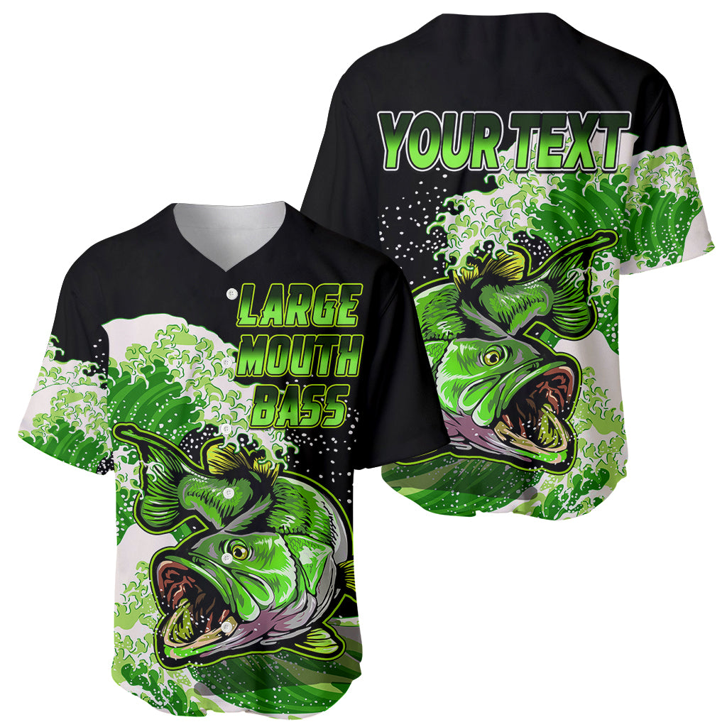 custom-personalised-bass-fishing-green-baseball-jersey
