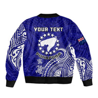 (Custom Personalised) Pukapuka Cook Islands Polynesian Turtle Art Bomber Jacket - Wonder Print Shop
