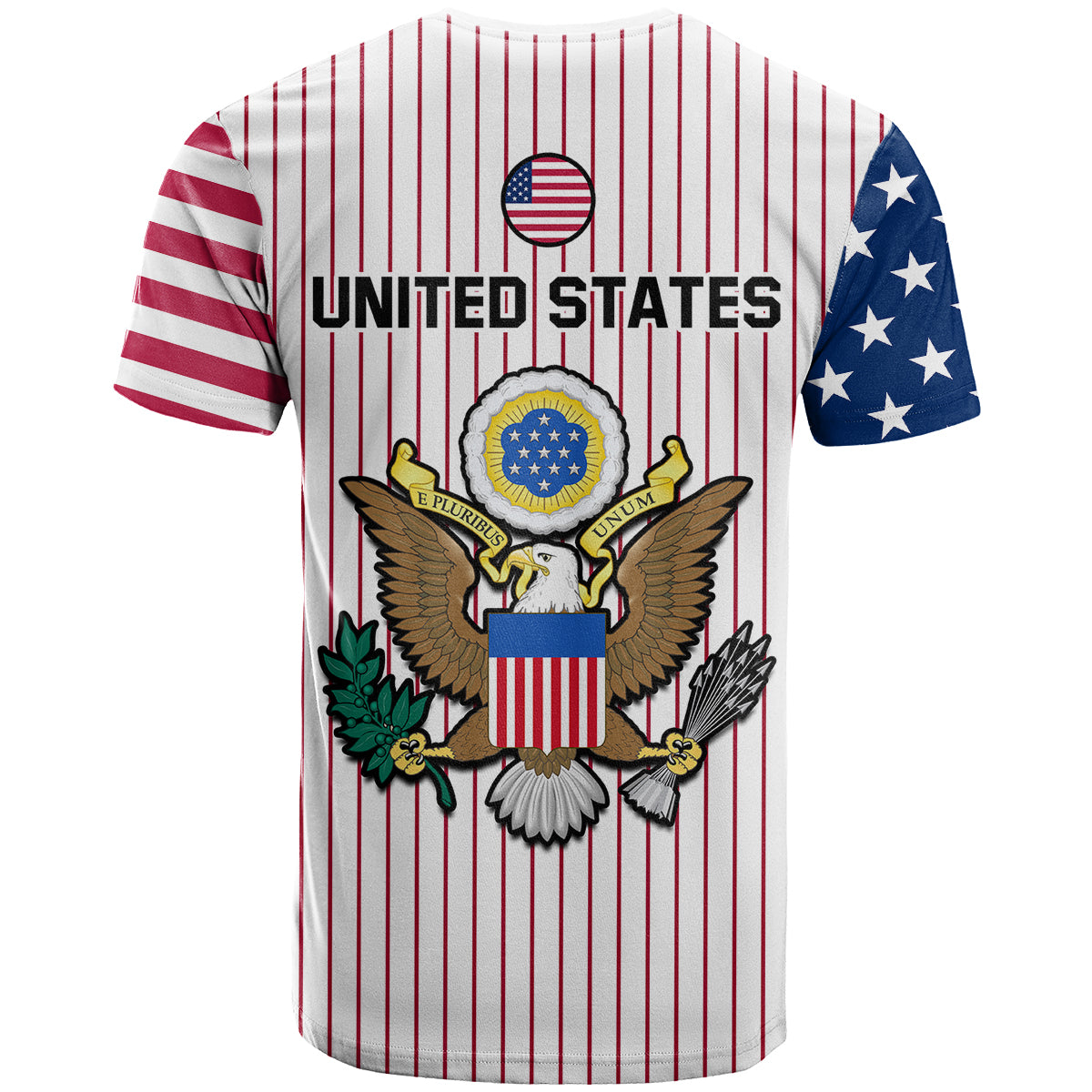 United States 2023 Baseball USA Coat Of Arms T Shirt - Wonder Print Shop