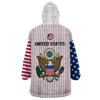 United States 2023 Baseball USA Coat Of Arms Wearable Blanket Hoodie - Wonder Print Shop