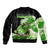 (Custom Personalised) Bass Fishing Green Bomber Jacket LT9 - Wonder Print Shop