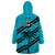 Fiji Rugby Tapa Pattern Fijian 7s Cyan Wearable Blanket Hoodie - Wonder Print Shop