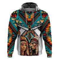 Native American Indian Indigenous Mix African ArHoodie - Wonder Print Shop