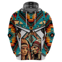 Native American Indian Indigenous Mix African ArHoodie - Wonder Print Shop