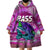 Bass Fishing is Life Hook Sport Largemouth Pink Wearable Blanket Hoodie - Wonder Print Shop