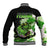 Largemouth Bass Fishing Green Baseball Jacket LT9 - Wonder Print Shop