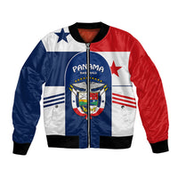 (Custom Text And Number) Panama 2023 Baseball Flag Sporty Version Bomber Jacket - Wonder Print Shop