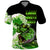 Largemouth Bass Fishing Polo Shirt Green - Wonder Print Shop