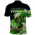 Largemouth Bass Fishing Polo Shirt Green - Wonder Print Shop