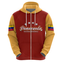 Custom Venezuela 2023 Baseball Mix Hoodie Coat Of Arms - Wonder Print Shop