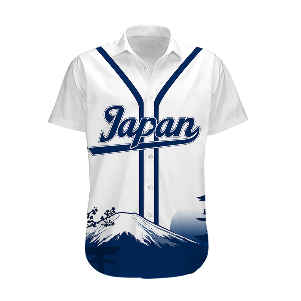 Japan Baseball Champions Fuji Mountain Landscape Art Hawaiian Shirt - Wonder Print Shop