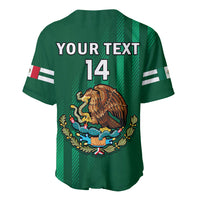 (Custom Text And Number) Mexico 2023 Baseball Mix Coat Of Arms Baseball Jersey - Wonder Print Shop