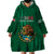 (Custom Text And Number) Mexico 2023 Baseball Mix Coat Of Arms Wearable Blanket Hoodie - Wonder Print Shop
