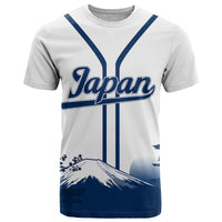 Japan Baseball Champions Fuji Mountain Landscape Art T Shirt - Wonder Print Shop
