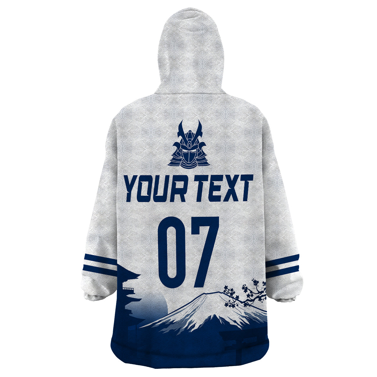 Japan Baseball Champions Fuji Mountain Landscape Art Wearable Blanket Hoodie - Wonder Print Shop