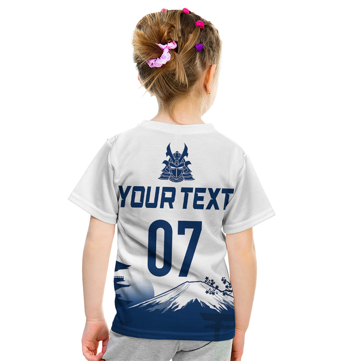 Japan Baseball Champions Fuji Mountain Landscape Art Kid T Shirt - Wonder Print Shop