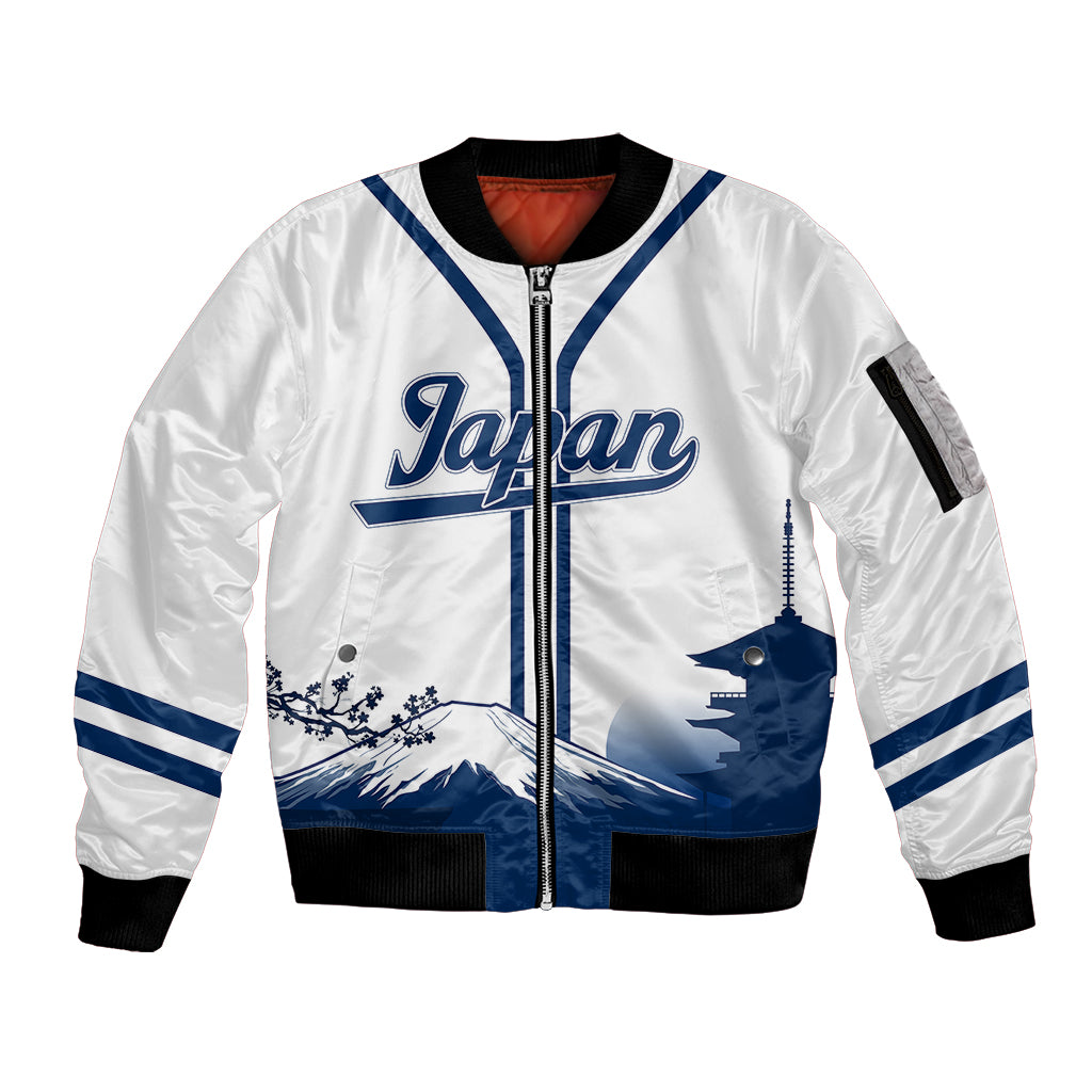japan-baseball-champions-fuji-mountain-landscape-art-sleeve-zip-bomber-jacket