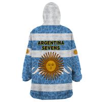 Argentina Rugby 7s Vamos Pumas Wearable Blanket Hoodie - Wonder Print Shop