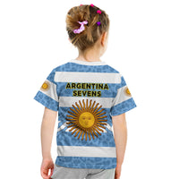 Argentina Rugby 7s Vamos Pumas Kid T Shirt - Wonder Print Shop