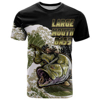 Custom Bass Fishing Gold T Shirt - Wonder Print Shop
