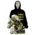 (Custom Personalised) Bass Fishing Gold Wearable Blanket Hoodie - Wonder Print Shop