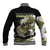 (Custom Personalised) Bass Fishing Gold Baseball Jacket LT9 - Wonder Print Shop